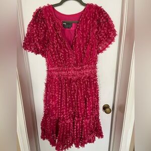 By Anthropologie Pink Textured Dress